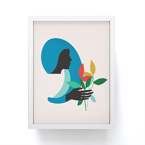 Holli Zollinger ZODIAC VIRGO Framed Mini Art Print