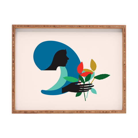 Holli Zollinger ZODIAC VIRGO Rectangular Tray