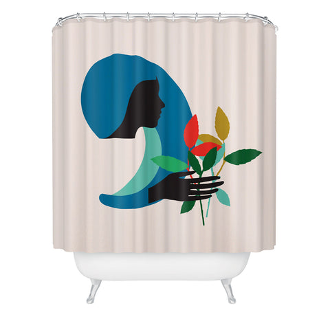 Holli Zollinger ZODIAC VIRGO Shower Curtain