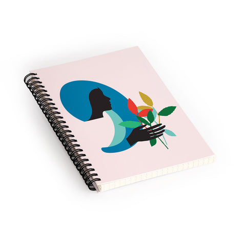 Holli Zollinger ZODIAC VIRGO Spiral Notebook