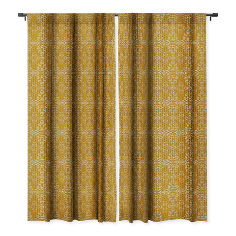 Holli Zollinger ZOLA KANTHA GOLD Blackout Window Curtain