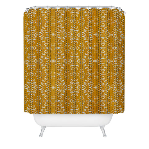 Holli Zollinger ZOLA KANTHA GOLD Shower Curtain