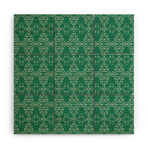 Holli Zollinger ZOLA KANTHA GREEN Wood Wall Mural