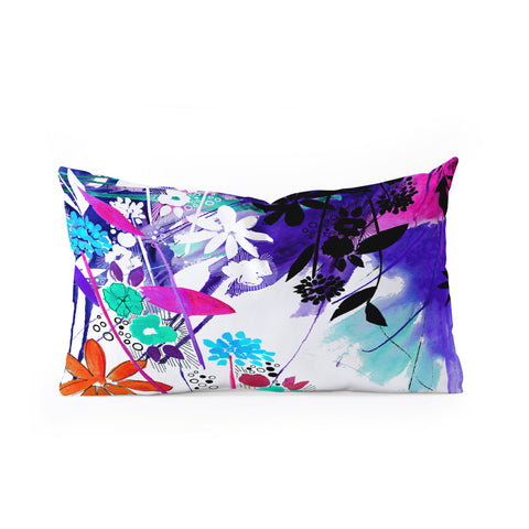 Holly Sharpe Captivate Floral Oblong Throw Pillow