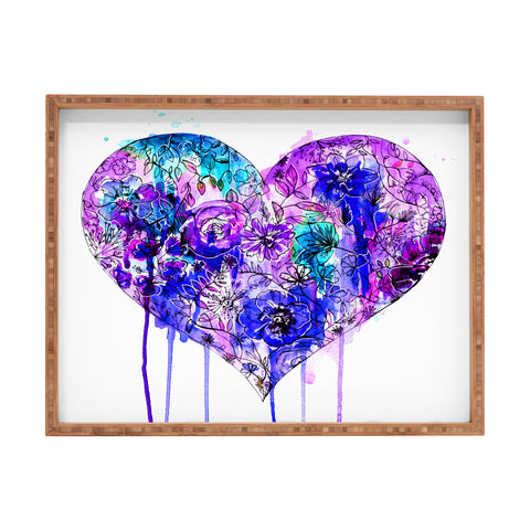 Holly Sharpe Cherish In Winter Rectangular Tray