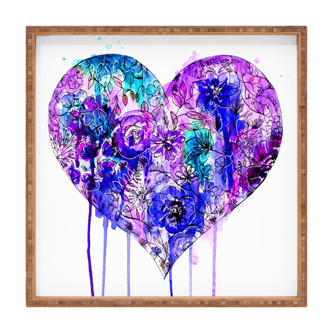 Holly Sharpe Cherish In Winter Square Tray