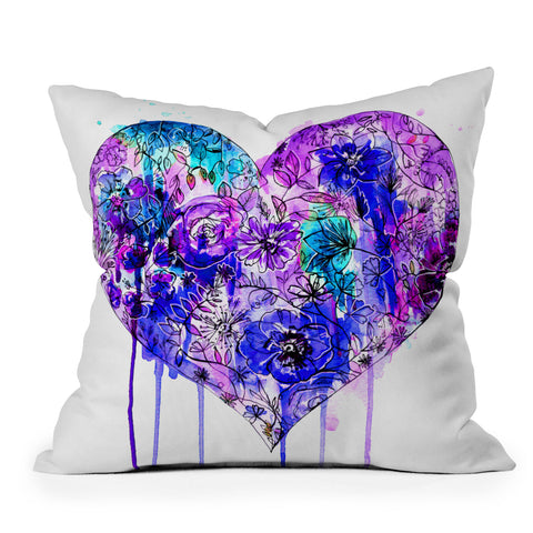 Holly Sharpe Cherish In Winter Throw Pillow