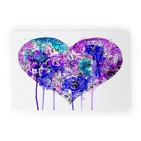 Holly Sharpe Cherish In Winter Welcome Mat