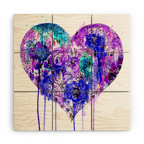 Holly Sharpe Cherish In Winter Wood Wall Mural