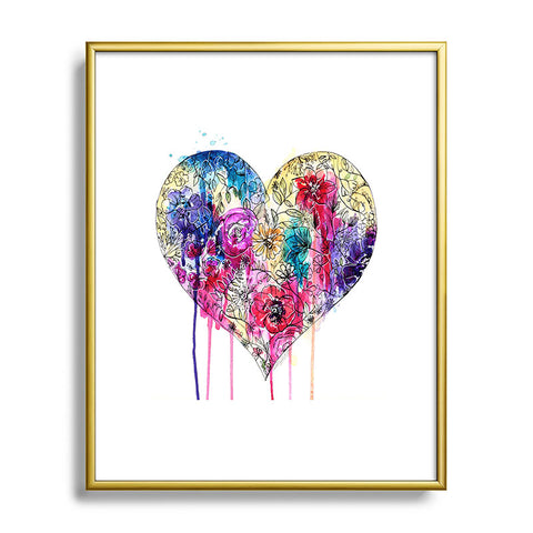 Holly Sharpe Cherish Metal Framed Art Print