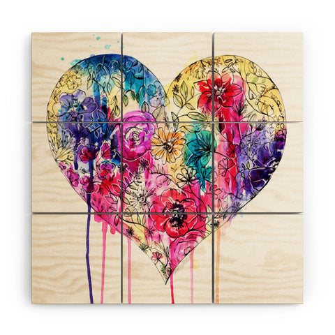 Holly Sharpe Cherish Wood Wall Mural