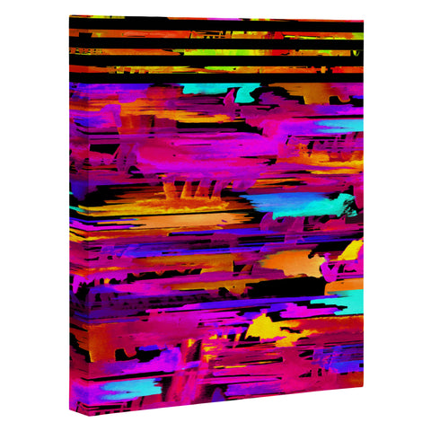Holly Sharpe Colorful Chaos 2 Art Canvas