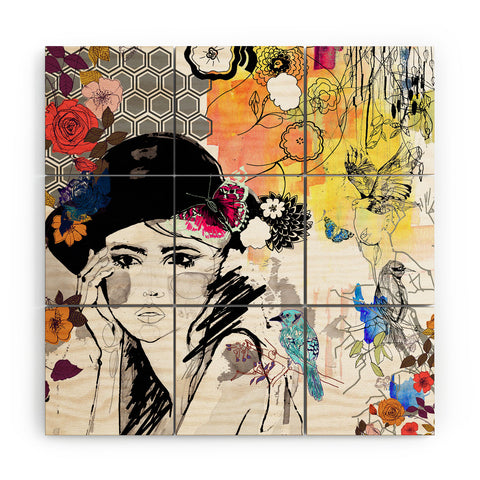 Holly Sharpe Dreamer Wood Wall Mural