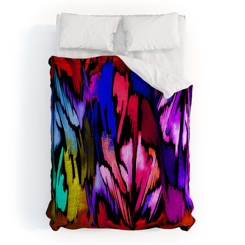 Holly Sharpe Feather Rainbow Comforter