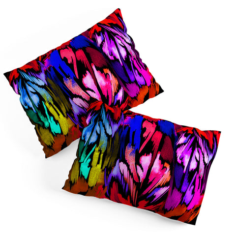 Holly Sharpe Feather Rainbow Pillow Shams
