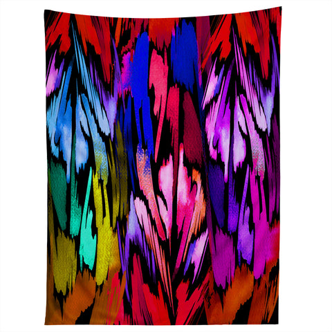 Holly Sharpe Feather Rainbow Tapestry