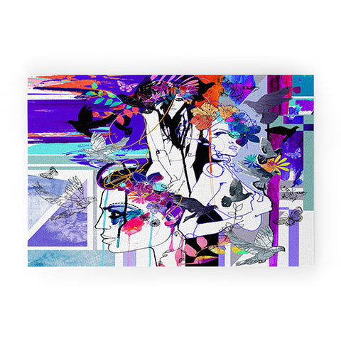 Holly Sharpe Fever Welcome Mat