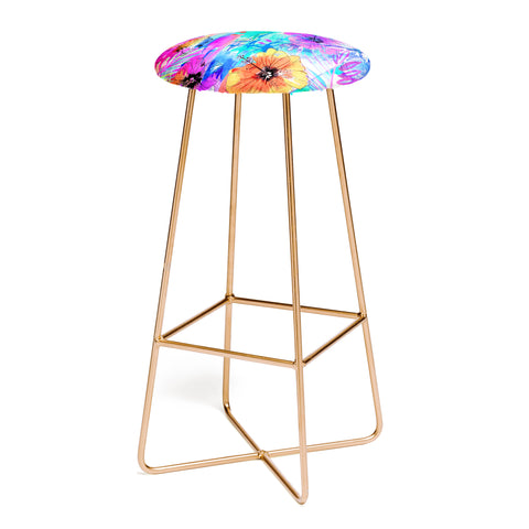 Holly Sharpe Hawaiian Heat Bar Stool
