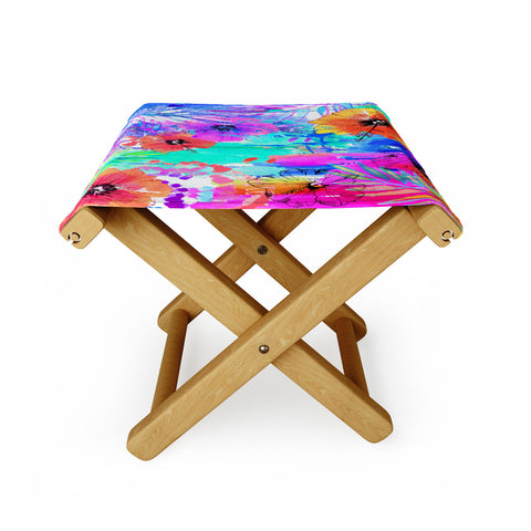 Holly Sharpe Hawaiian Heat Folding Stool