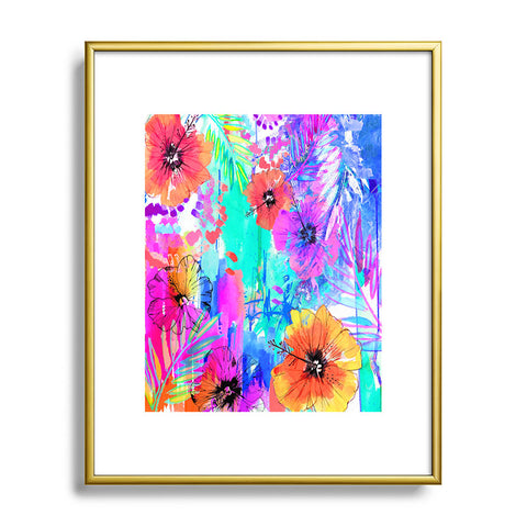 Holly Sharpe Hawaiian Heat Metal Framed Art Print