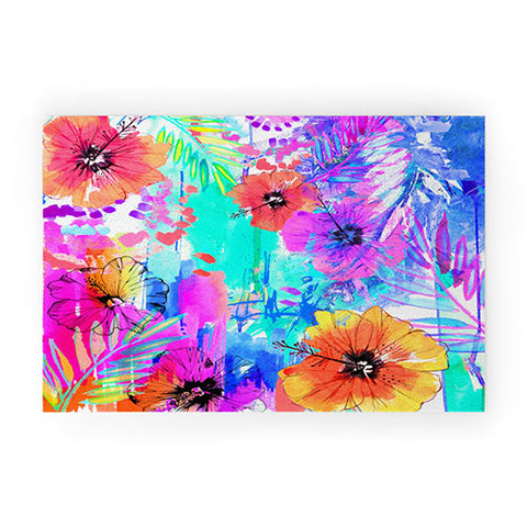 Holly Sharpe Hawaiian Heat Welcome Mat