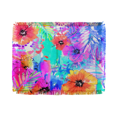 Holly Sharpe Hawaiian Heat Throw Blanket