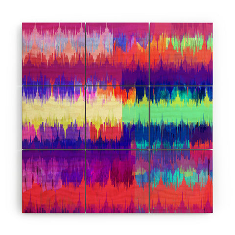 Holly Sharpe Indian Nights Wood Wall Mural