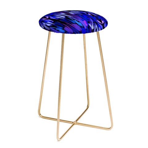 Holly Sharpe Indigo Fever Counter Stool