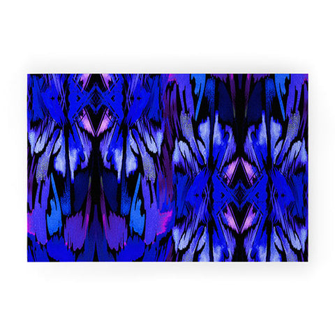 Holly Sharpe Indigo Fever Welcome Mat