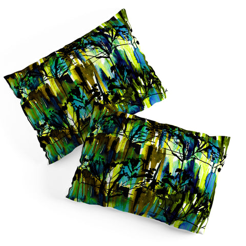 Holly Sharpe Inky Forest Pillow Shams