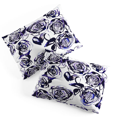 Holly Sharpe Inky Roses Pillow Shams