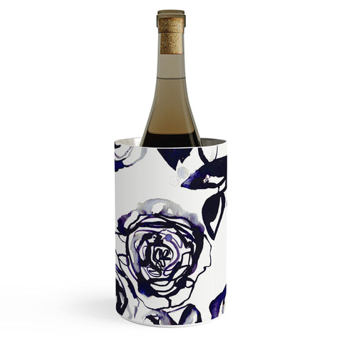 Holly Sharpe Inky Roses Wine Chiller