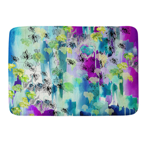 Holly Sharpe Ivy Waterfall Memory Foam Bath Mat