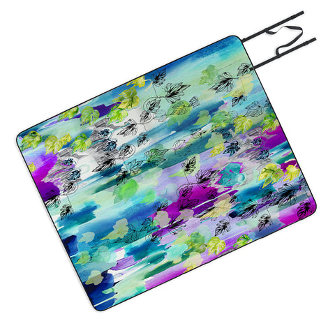 Holly Sharpe Ivy Waterfall Picnic Blanket