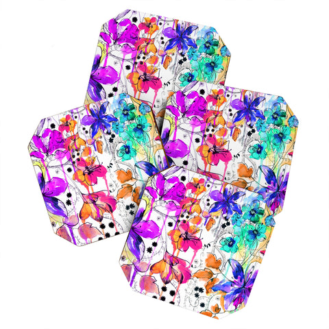 Holly Sharpe Lost In Botanica 1 Coaster Set