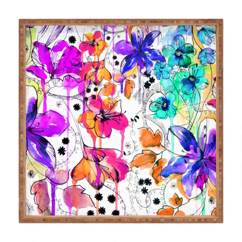 Holly Sharpe Lost In Botanica 1 Square Tray
