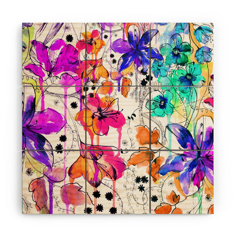 Holly Sharpe Lost In Botanica 1 Wood Wall Mural