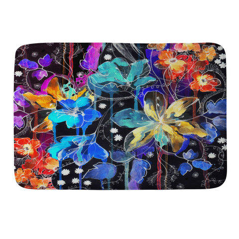 Holly Sharpe Lost In Botanica 2 Memory Foam Bath Mat