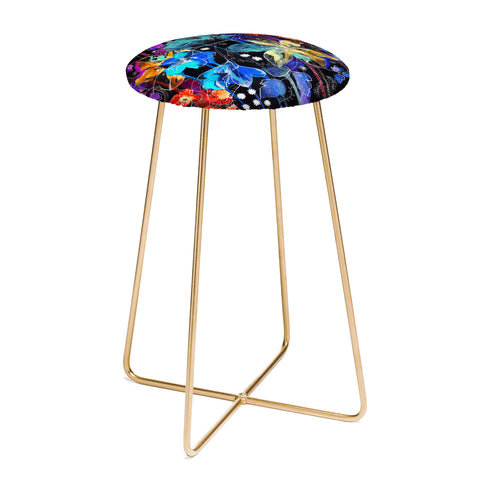 Holly Sharpe Lost In Botanica 2 Counter Stool