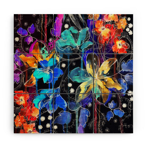 Holly Sharpe Lost In Botanica 2 Wood Wall Mural