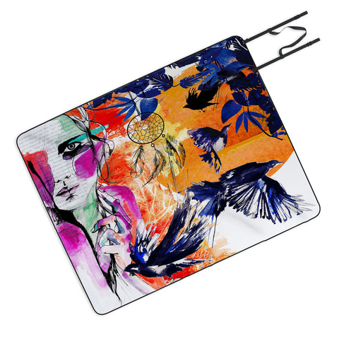 Holly Sharpe Nightfall Picnic Blanket