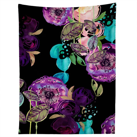 Holly Sharpe Opulent Floral Tapestry