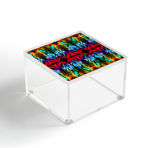 Holly Sharpe Parrot Patterns Acrylic Box