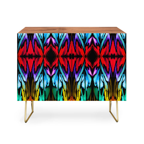 Holly Sharpe Parrot Patterns Credenza