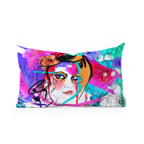 Holly Sharpe Passion Oblong Throw Pillow