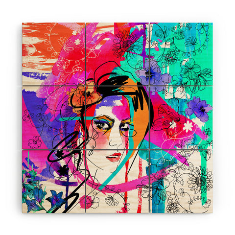 Holly Sharpe Passion Wood Wall Mural