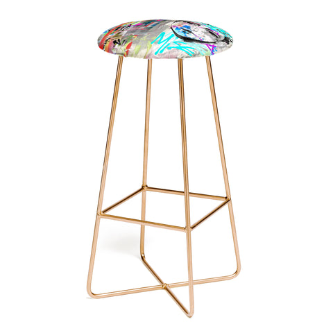 Holly Sharpe Rainbow Ruin Bar Stool
