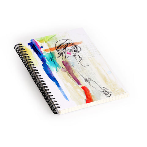 Holly Sharpe Rainbow Spiral Notebook