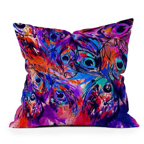 Holly Sharpe Rapture II Throw Pillow