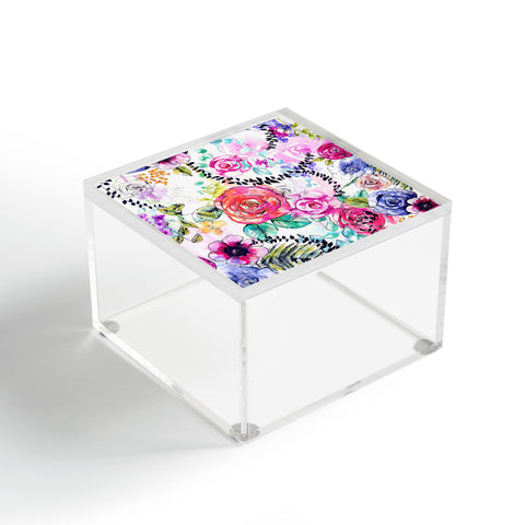 Holly Sharpe Rose Garden 01 Acrylic Box